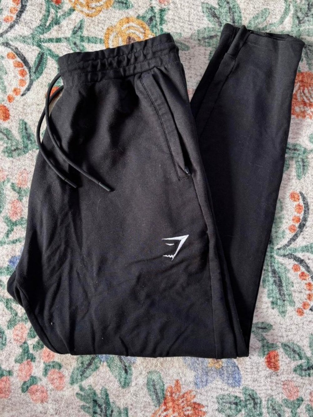 Black Gymshark jogger sweatpants. These are...